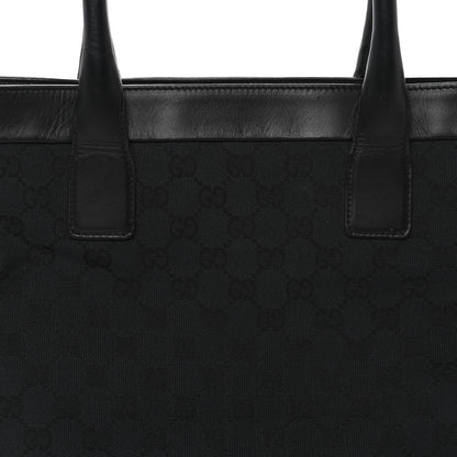 Gucci Monogram Tote Black 7 of 13