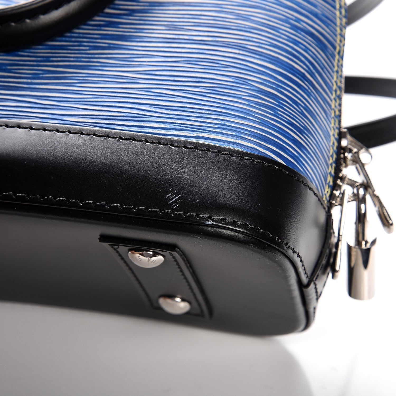 Louis Vuitton Epi Alma BB Denim Light 10 of 10