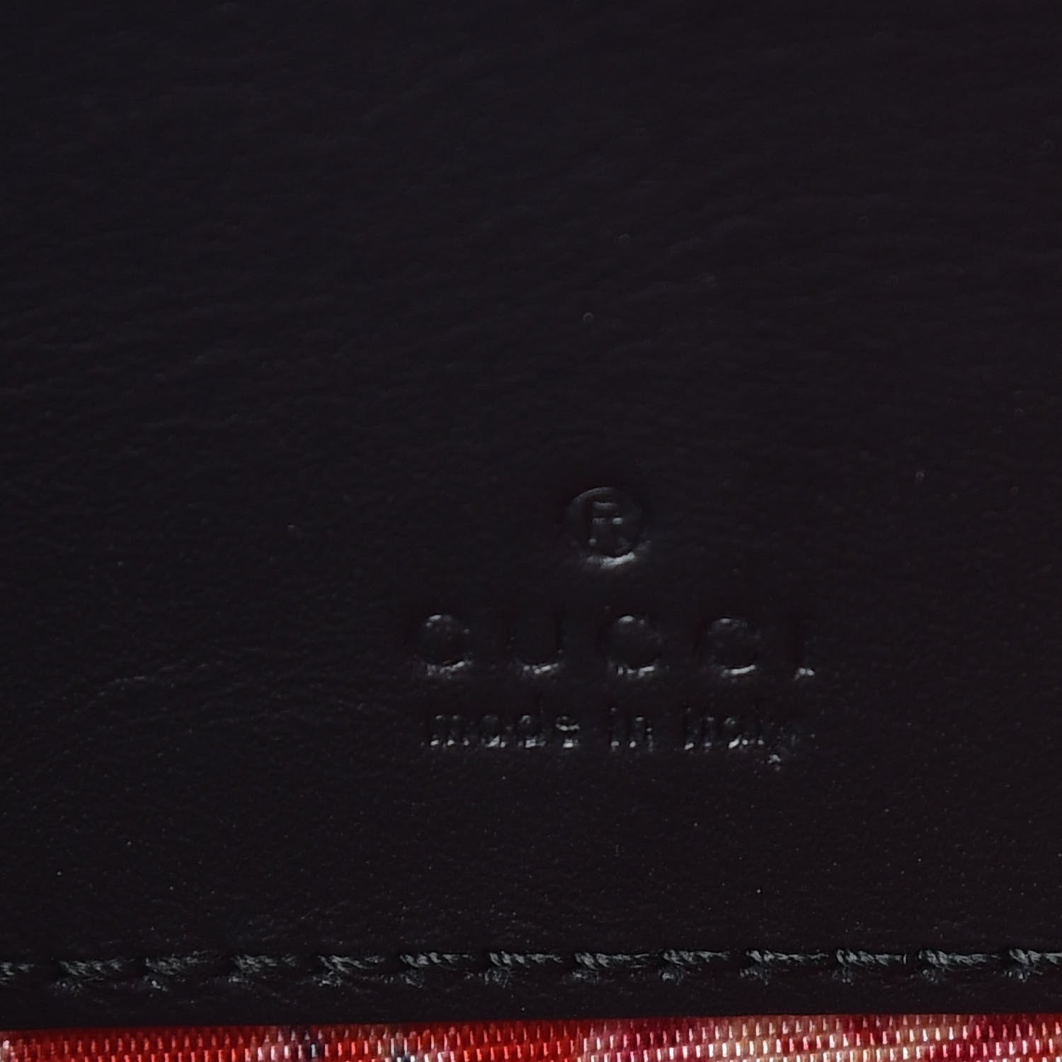 Gucci Patent Rubber Game Patch Logo Belt Bag 95 38 Black 6 of 11