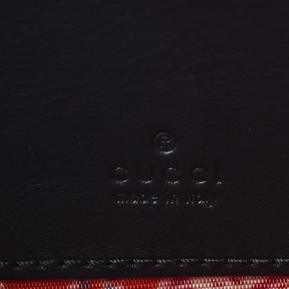 Gucci Patent Rubber Game Patch Logo Belt Bag 95 38 Black 6 of 11
