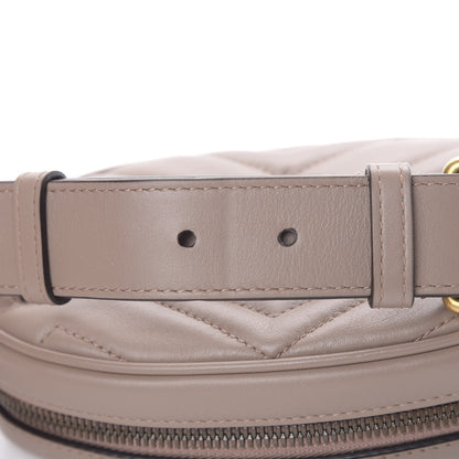 Gucci Calfskin Matelasse GG Marmont Belt Bag 95 38 Porcelain Rose 11 of 11