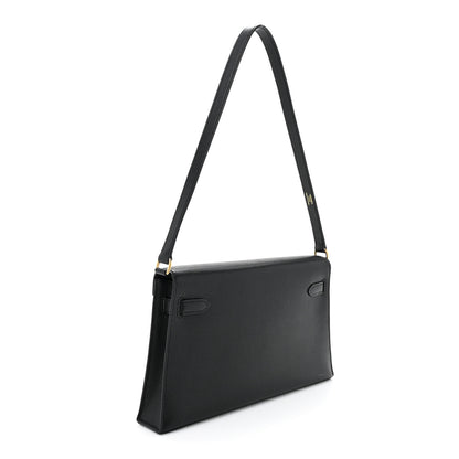 Hermes Chevre Chamkila Kelly Elan Black 3 of 12