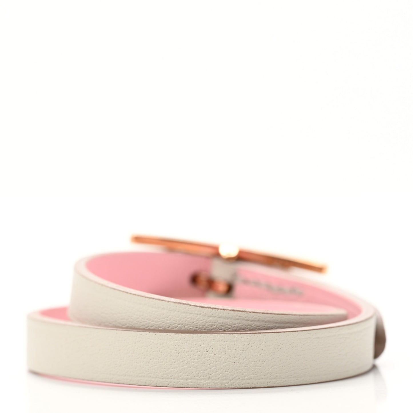 Swift Behapi Double Tour Bracelet T2 Rose Sakura Gris Perle