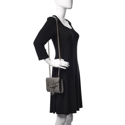 Gucci Soft Microguccissima Mini Emily Chain Shoulder Bag Loess 2 of 9