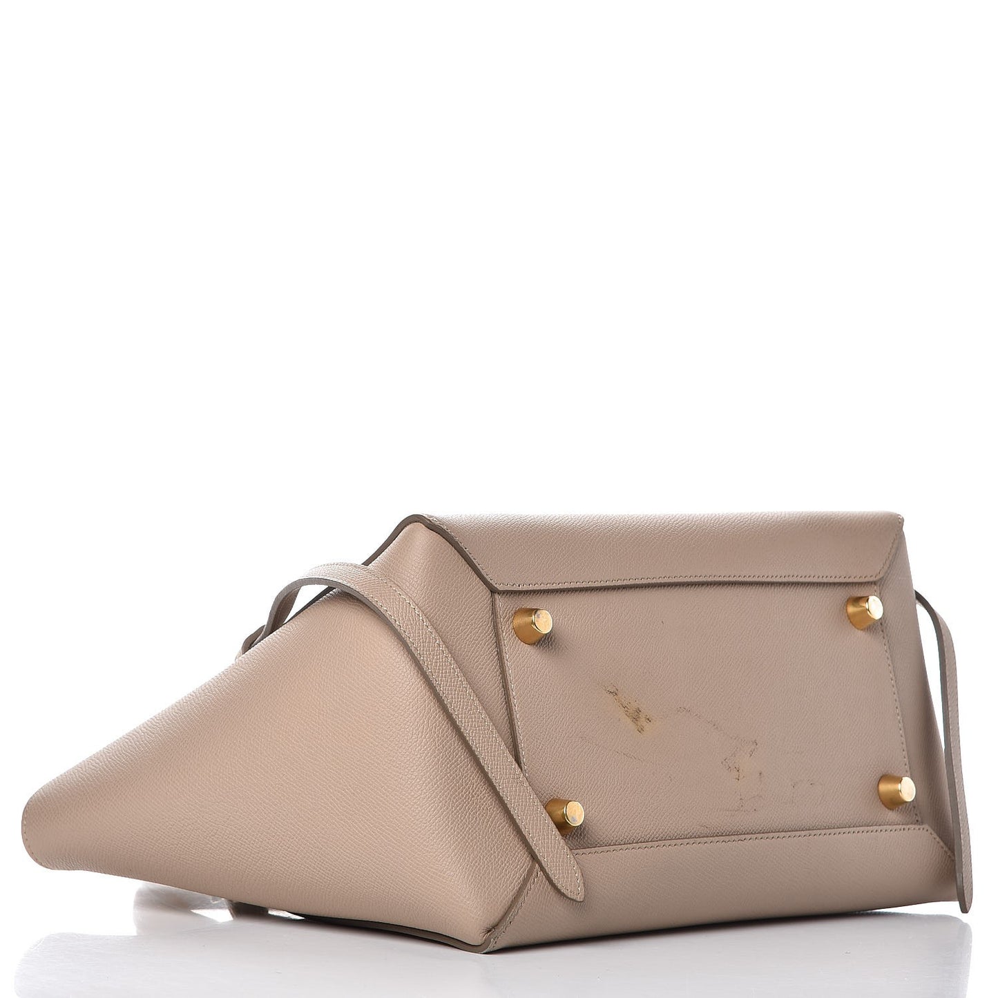 Grained Calfskin Mini Belt Bag Light Taupe