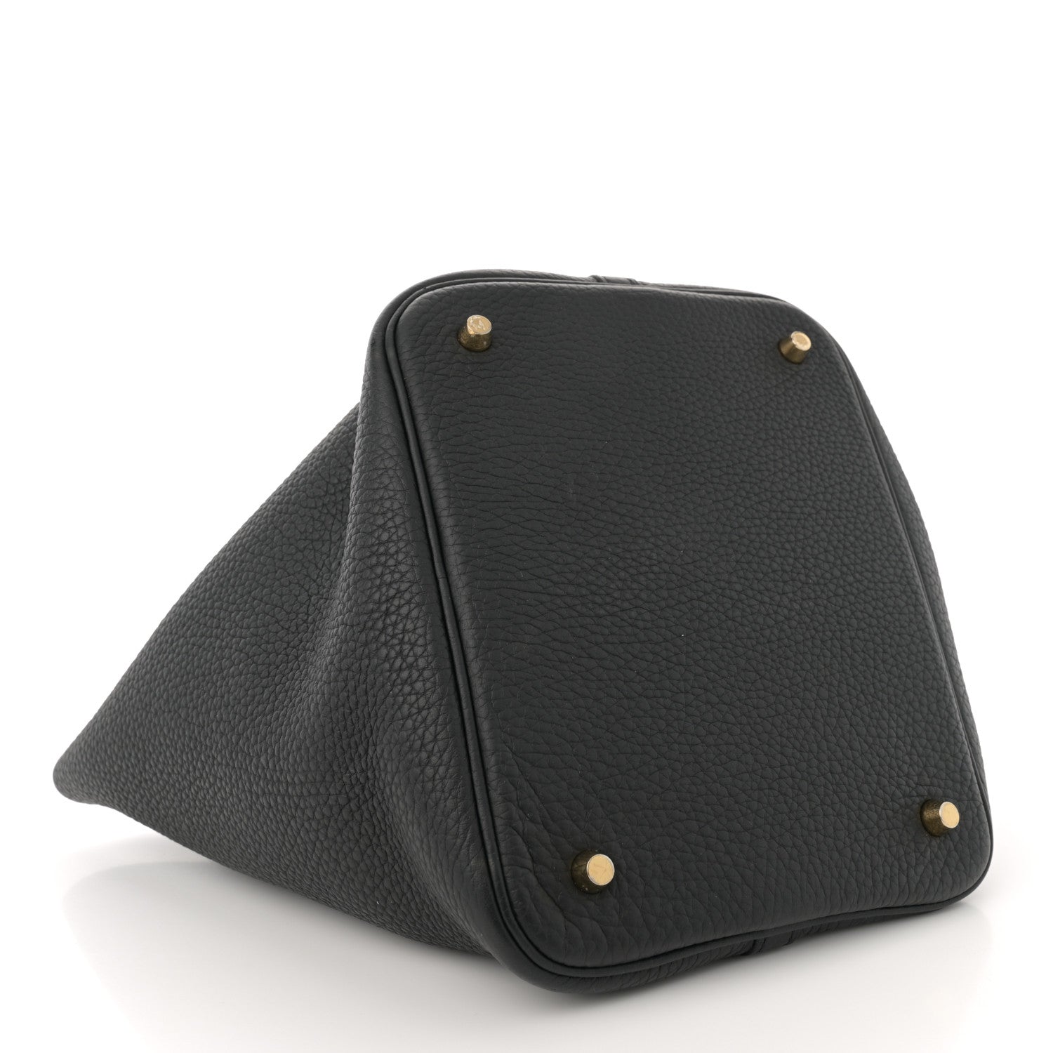 Hermes Taurillon Clemence Picotin Lock 22 MM Black 4 of 10