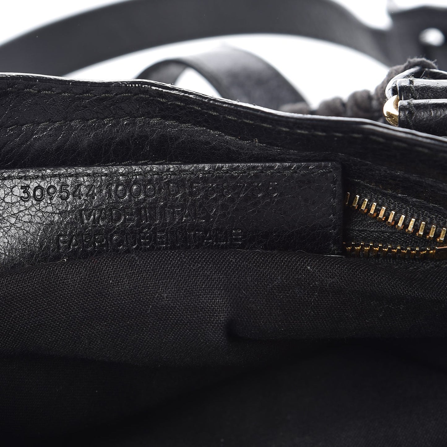 Agneau Giant 12 Gold Hardware Mini City Black