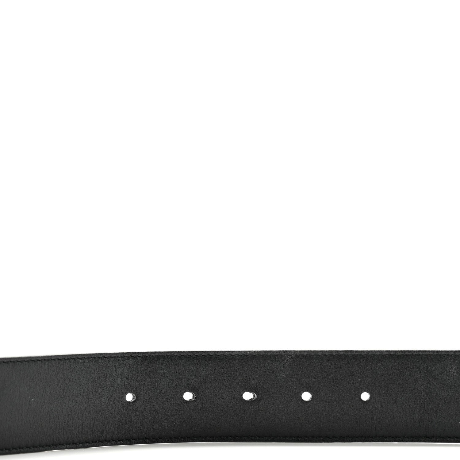 Gucci Plutone Calfskin Double G 40mm Belt 90 36 Black 3 of 7