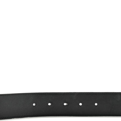 Gucci Plutone Calfskin Double G 40mm Belt 90 36 Black 3 of 7