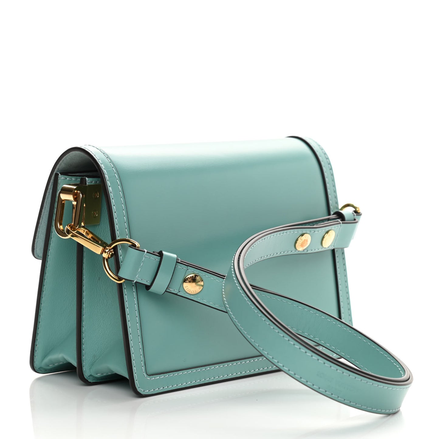 Smooth Calfskin Dauphine Mini Blue