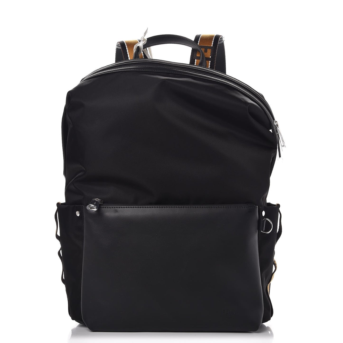 Nylon Vitello Backpack Black