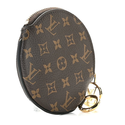 Louis Vuitton Mini Monogram Trio Pouch Round Coin Purse 2 of 9