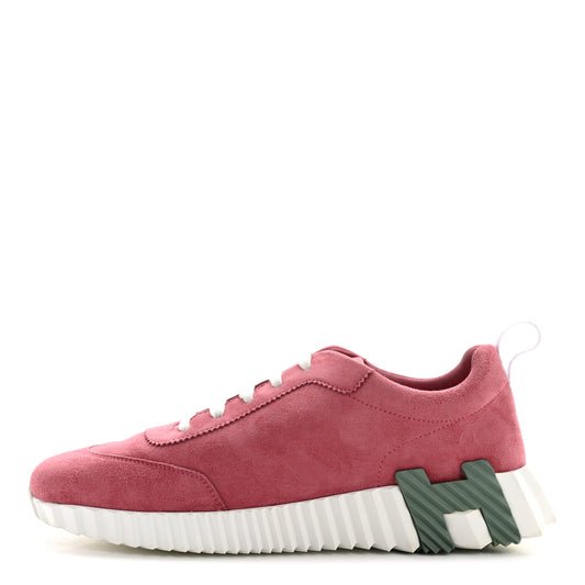 Suede Goatskin Bouncing Sneakers 38 Rose Aphrodite