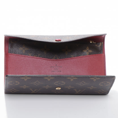 Louis Vuitton Monogram Josephine Wallet Red 7 of 8