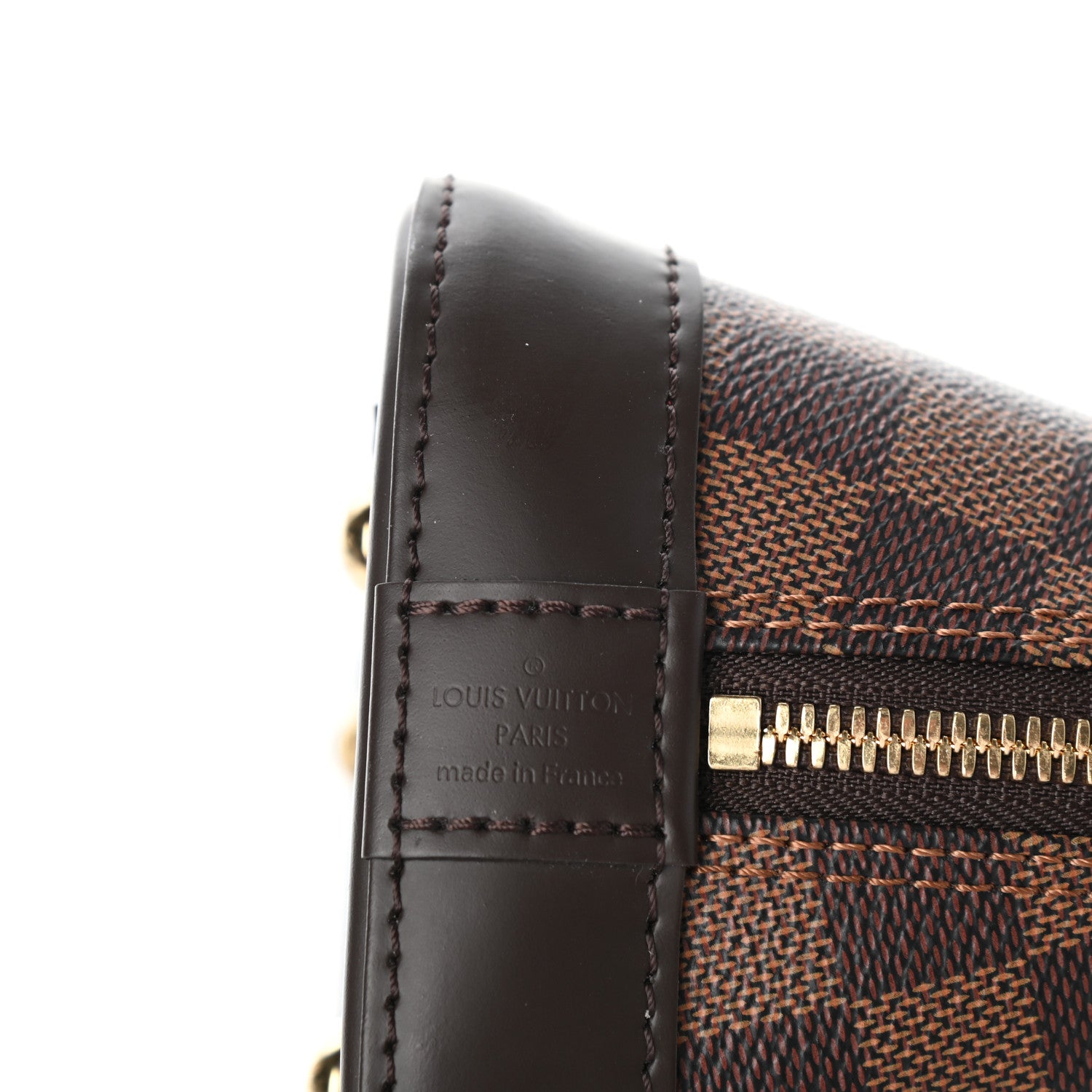 Louis Vuitton Damier Ebene Alma BB 6 of 9