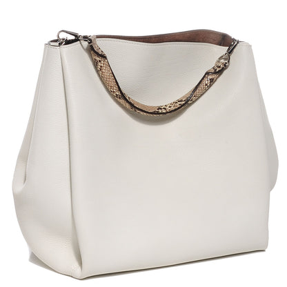 Louis Vuitton Veau Cachemire Python Babylone MM White 4 of 7