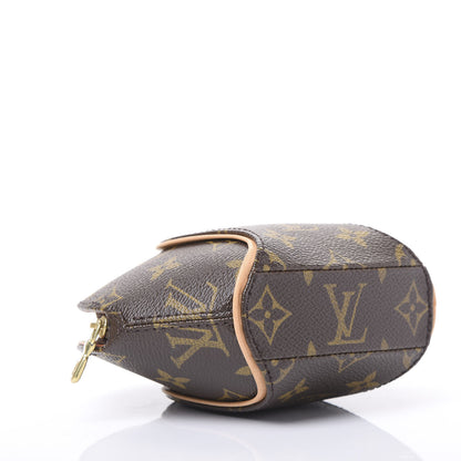 Louis Vuitton Monogram Mini Ellipse Wristlet Clutch 3 of 8