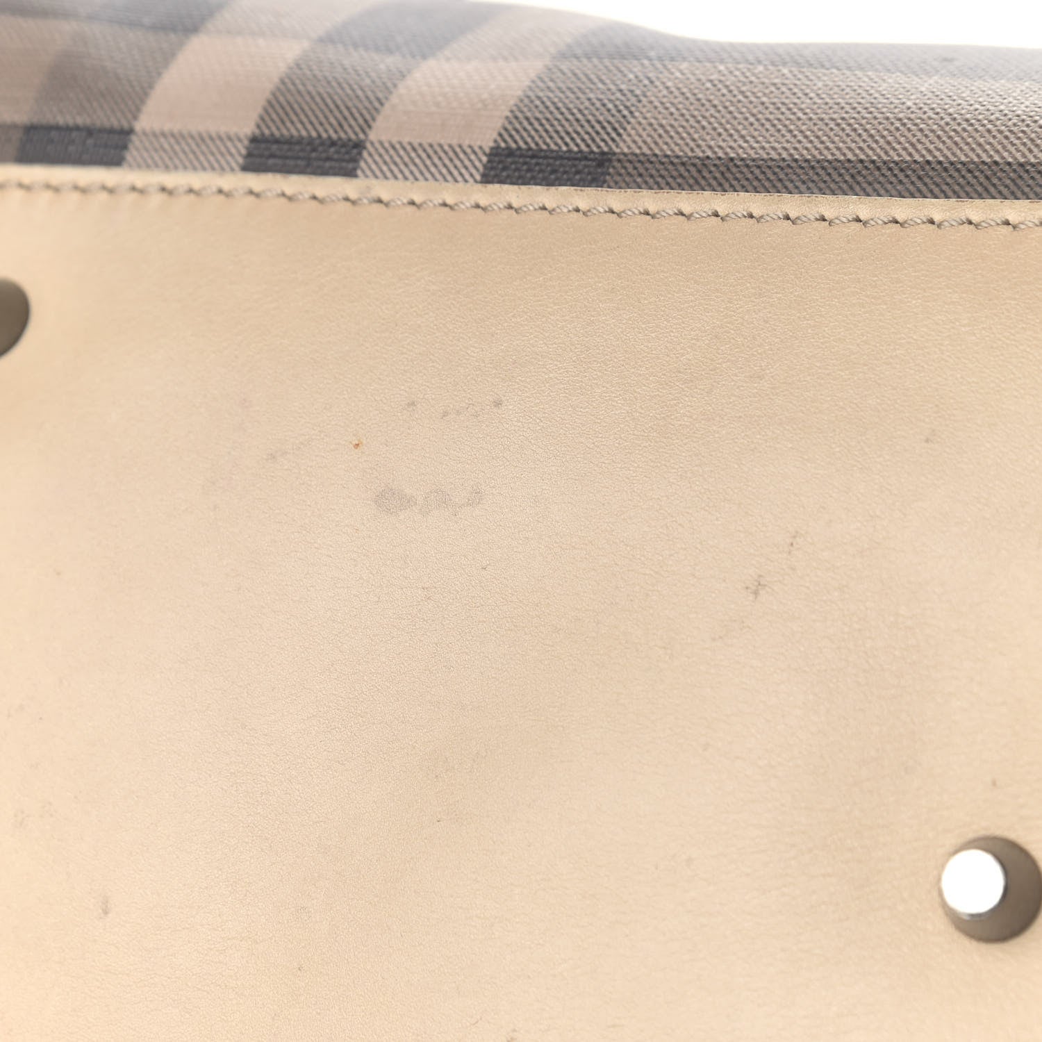 Burberry Smoked Check Satchel Trench 11 of 26