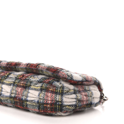 Miu Miu Tartan Matelasse Small Flap Naturale 8 of 9
