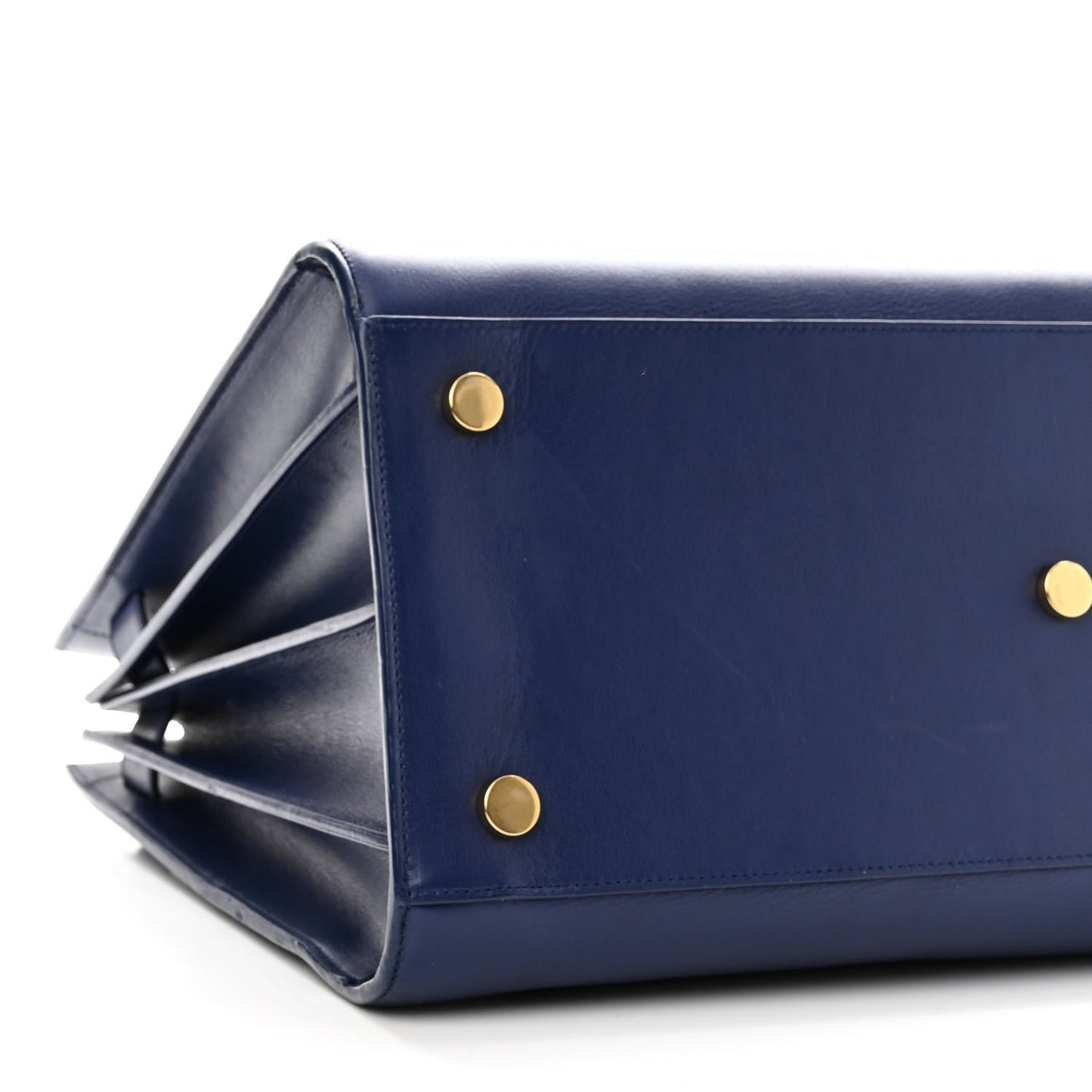 Calfskin Large Sac De Jour Carryall Navy