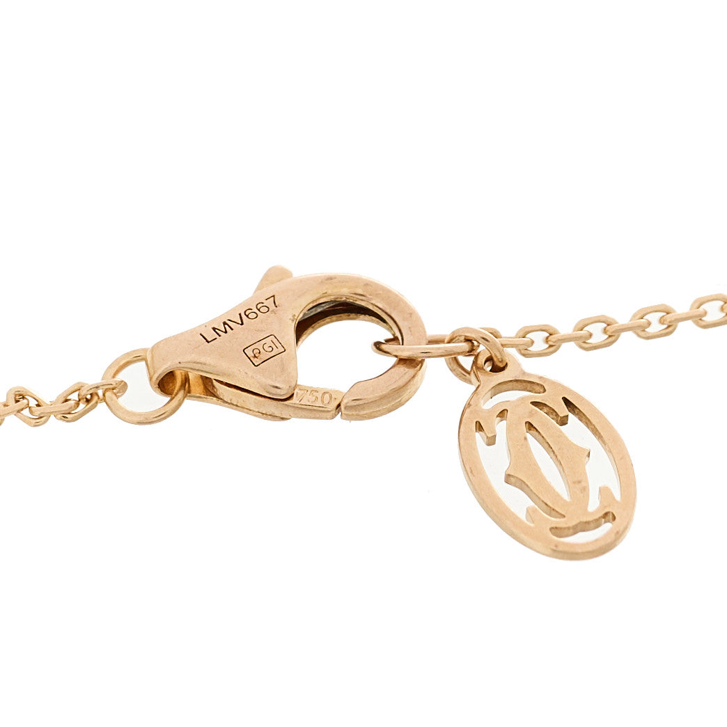 18K Pink Gold Diamond XS D'Amour Bracelet