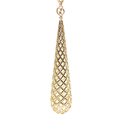Gucci 18K Yellow Gold Diamantissima Pendant Necklace 4 of 8