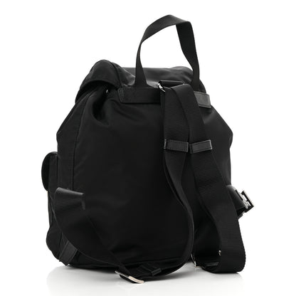 Prada Tessuto Nylon Saffiano Small Backpack Black 3 of 13
