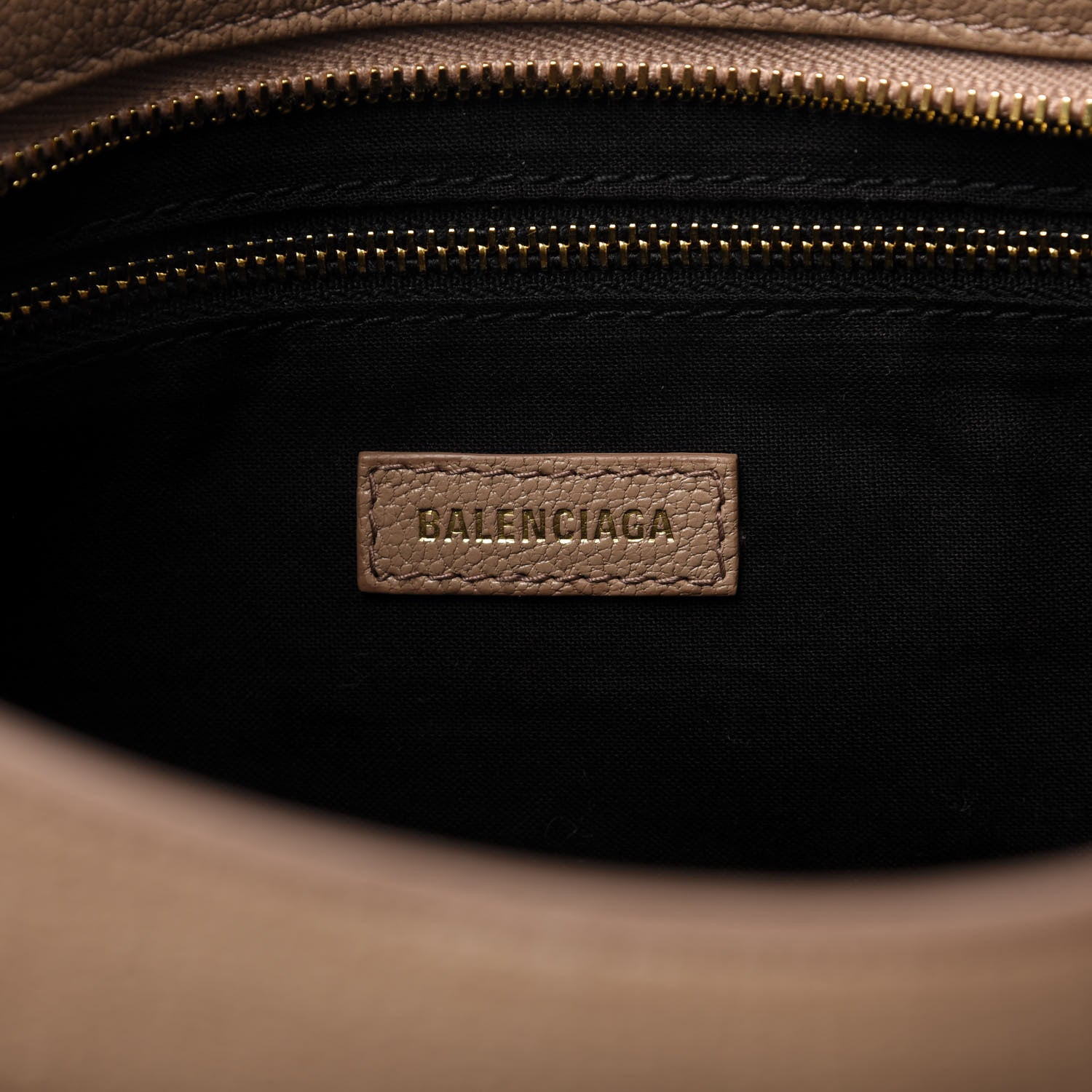 Balenciaga Chevre Gold Metallic Edge Hardware City Rose Des Sables 9 of 10