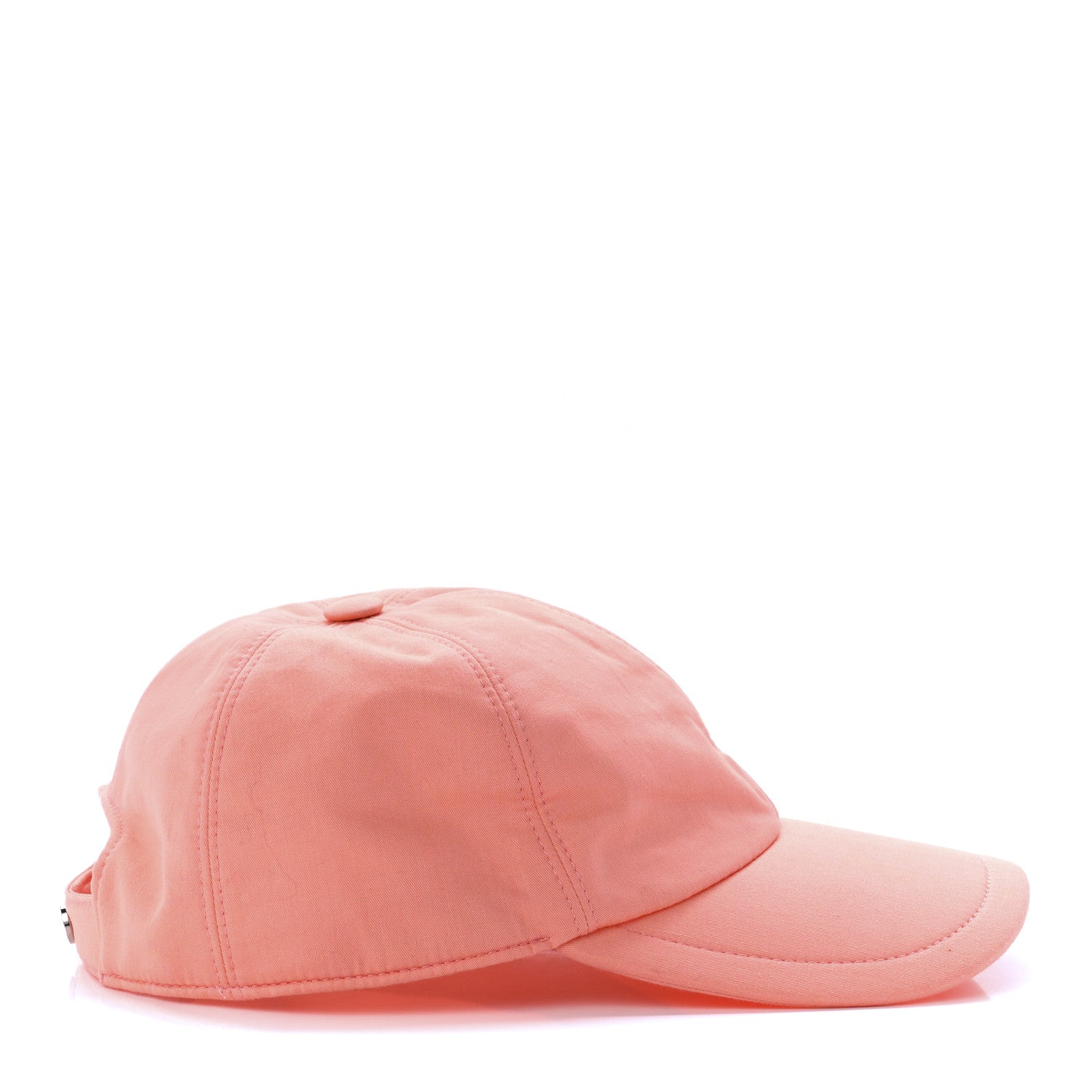 Chanel Cotton CC Cap Hat Orange Turquoise 4 of 7