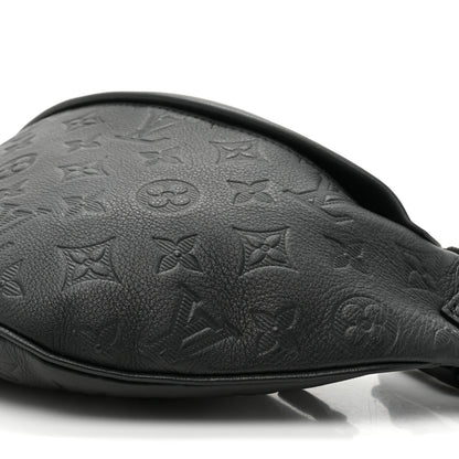 Louis Vuitton Calfskin Monogram Shadow Discovery Bumbag Black 7 of 9