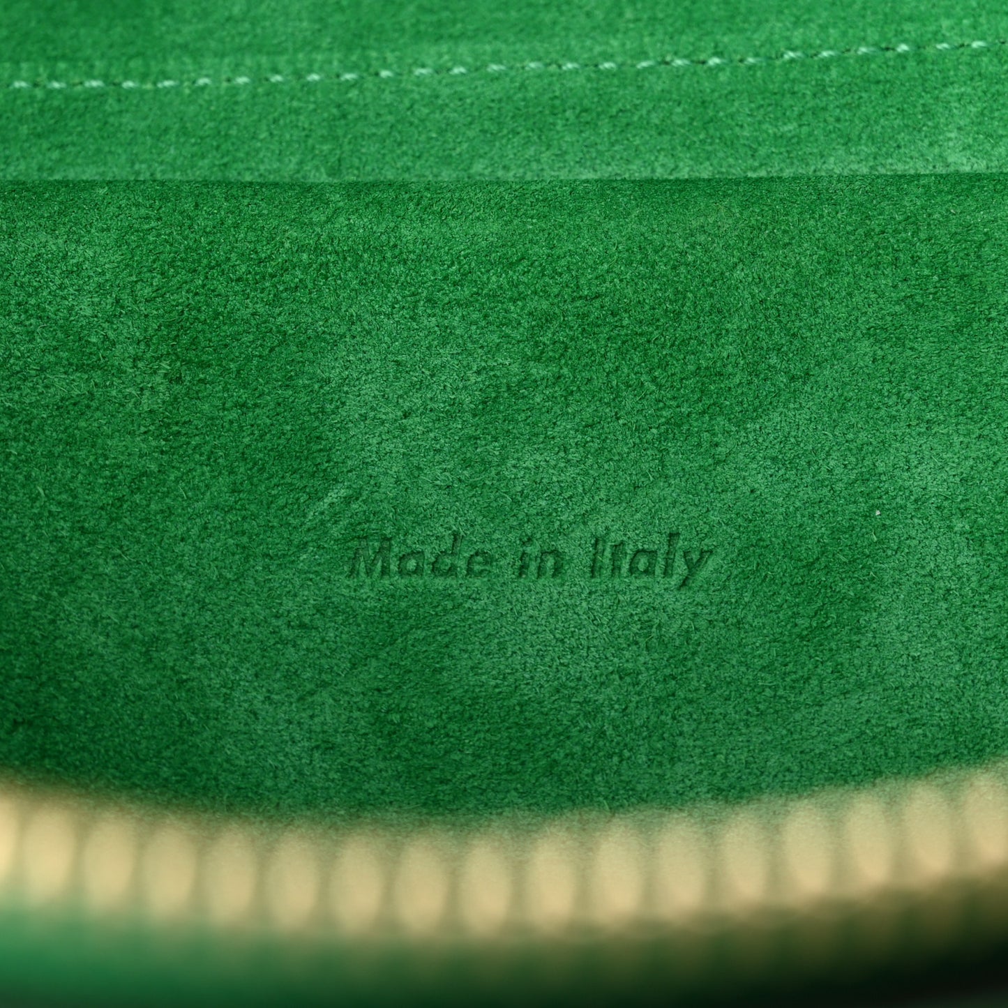 Grained Calfskin Mini Belt Bag Mint