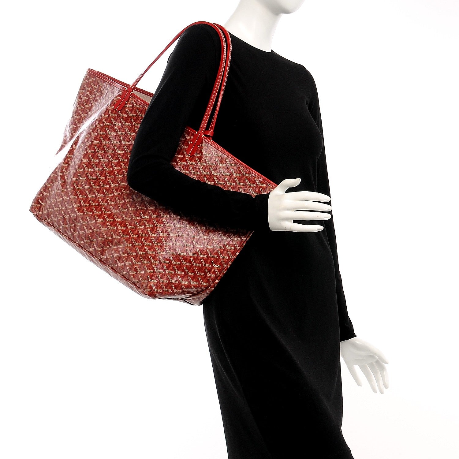 Goyard Goyardine Saint Louis GM Red 2 of 9