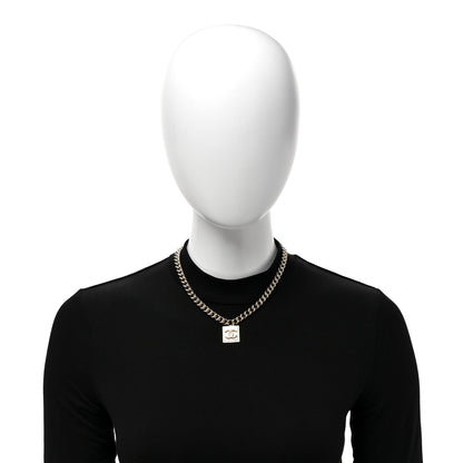 Chanel Metal Crystal CC Choker Gold 2 of 5