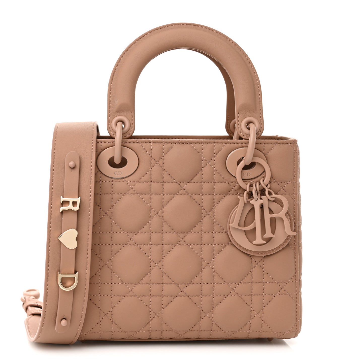 Ultra Matte Calfskin Cannage Small My ABCDior Lady Dior Beige