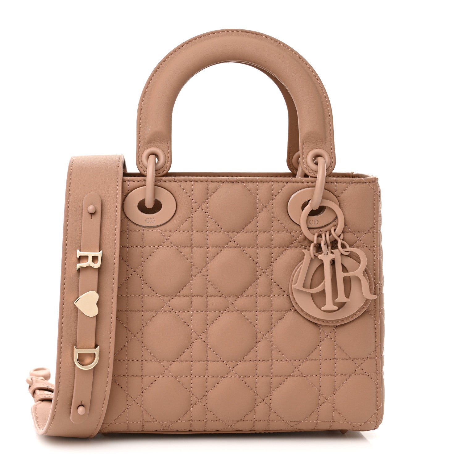 Christian Dior Ultra Matte Calfskin Cannage Small My ABCDior Lady Dior Beige 1 of 11