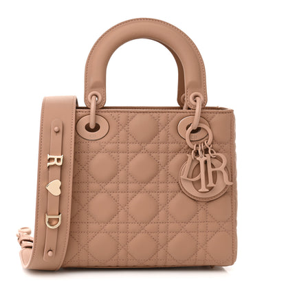 Christian Dior Ultra Matte Calfskin Cannage Small My ABCDior Lady Dior Beige 1 of 11