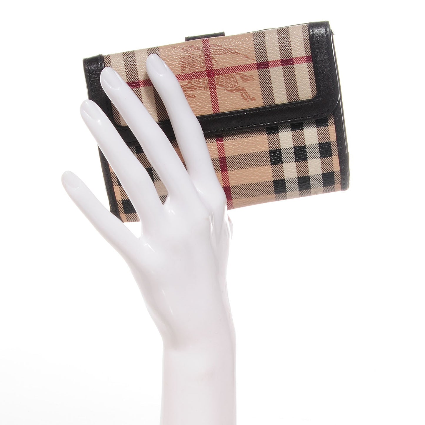 Haymarket Check Wallet Brown