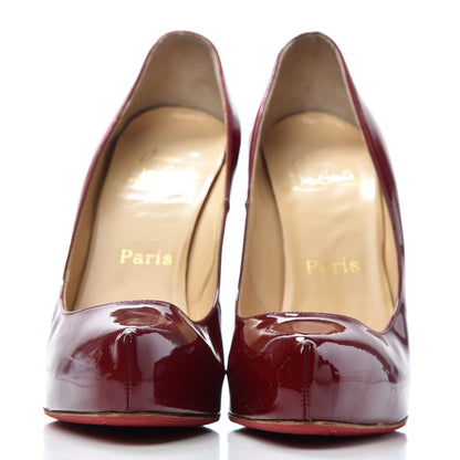 Christian Louboutin Patent Rolando 120 Pumps 36.5 Red 2 of 9