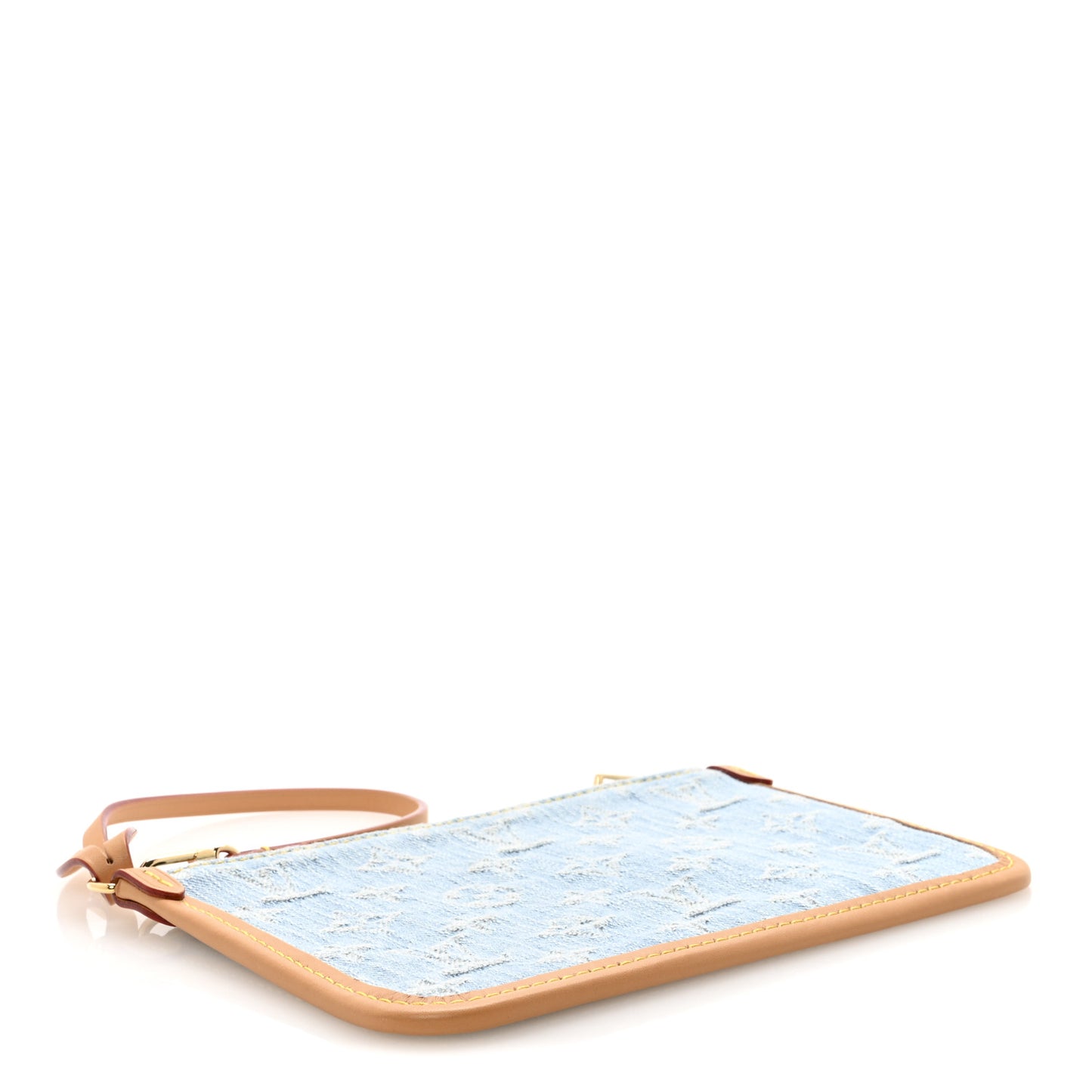 Monogram Denim CarryAll PM Pochette Sky Blue