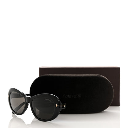 Tom Ford Acetate Elodie TF819 Sunglasses Black 8 of 8