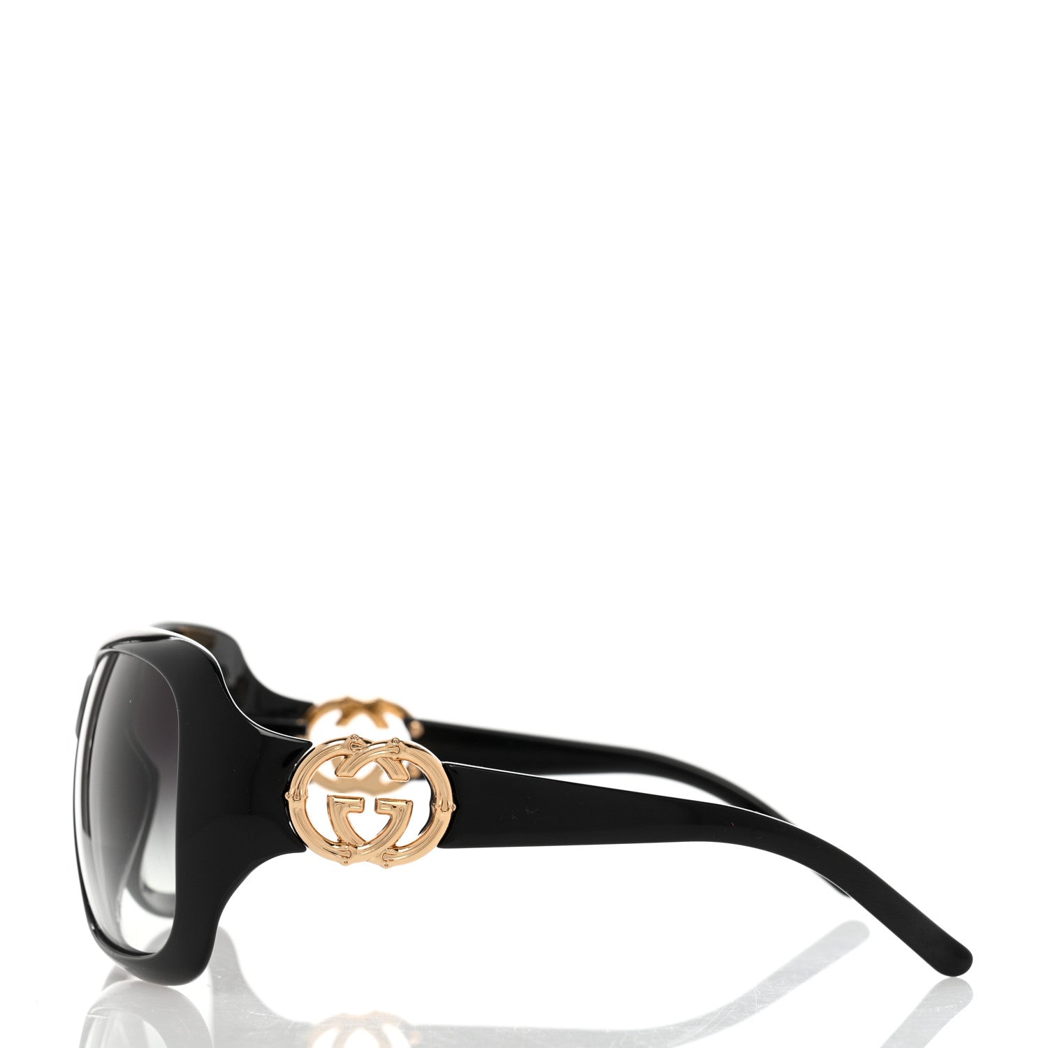Gucci Acetate Square Frame Sunglasses GG3044FS Black 3 of 7