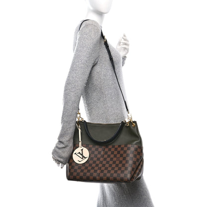 Louis Vuitton Damier Ebene Calfskin Maida Khaki 3 of 9