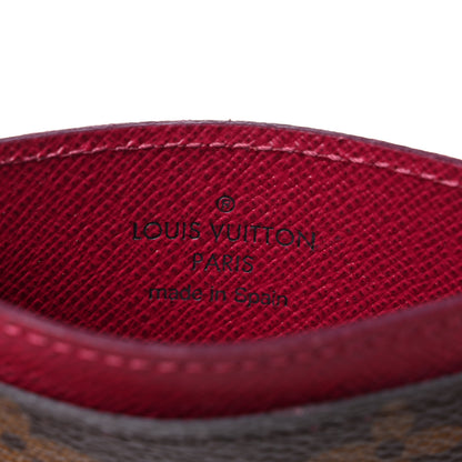 Louis Vuitton Monogram Card Holder Fuschia 7 of 10