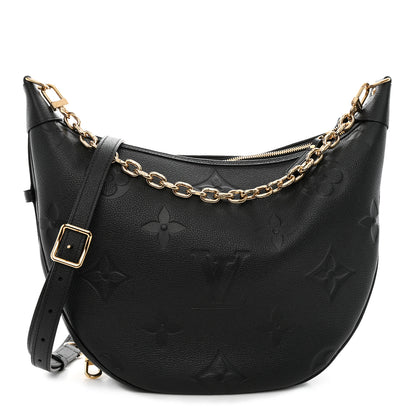 Louis Vuitton Empreinte Monogram Giant Loop Hobo Black 1 of 10