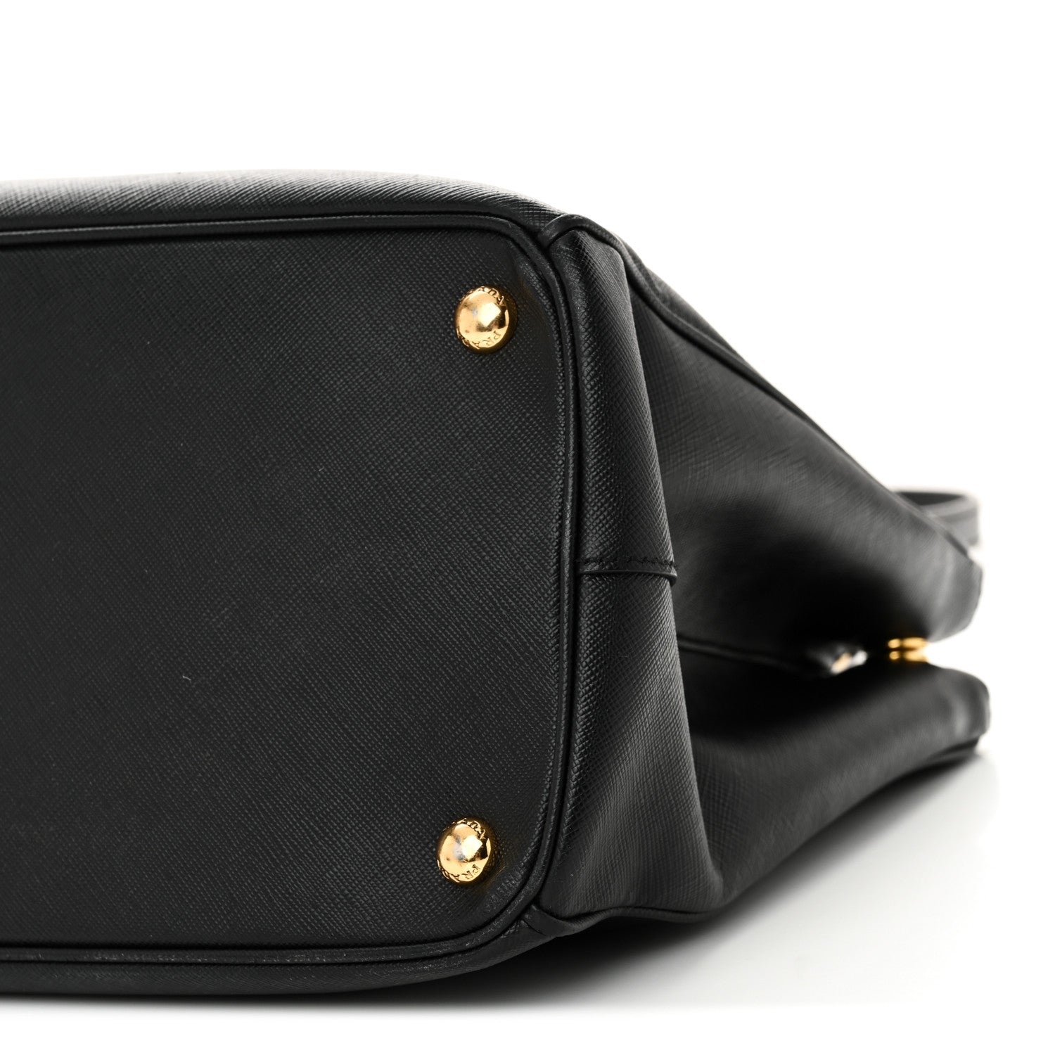 Prada Saffiano Medium Galleria Double Zip Tote Black 9 of 9