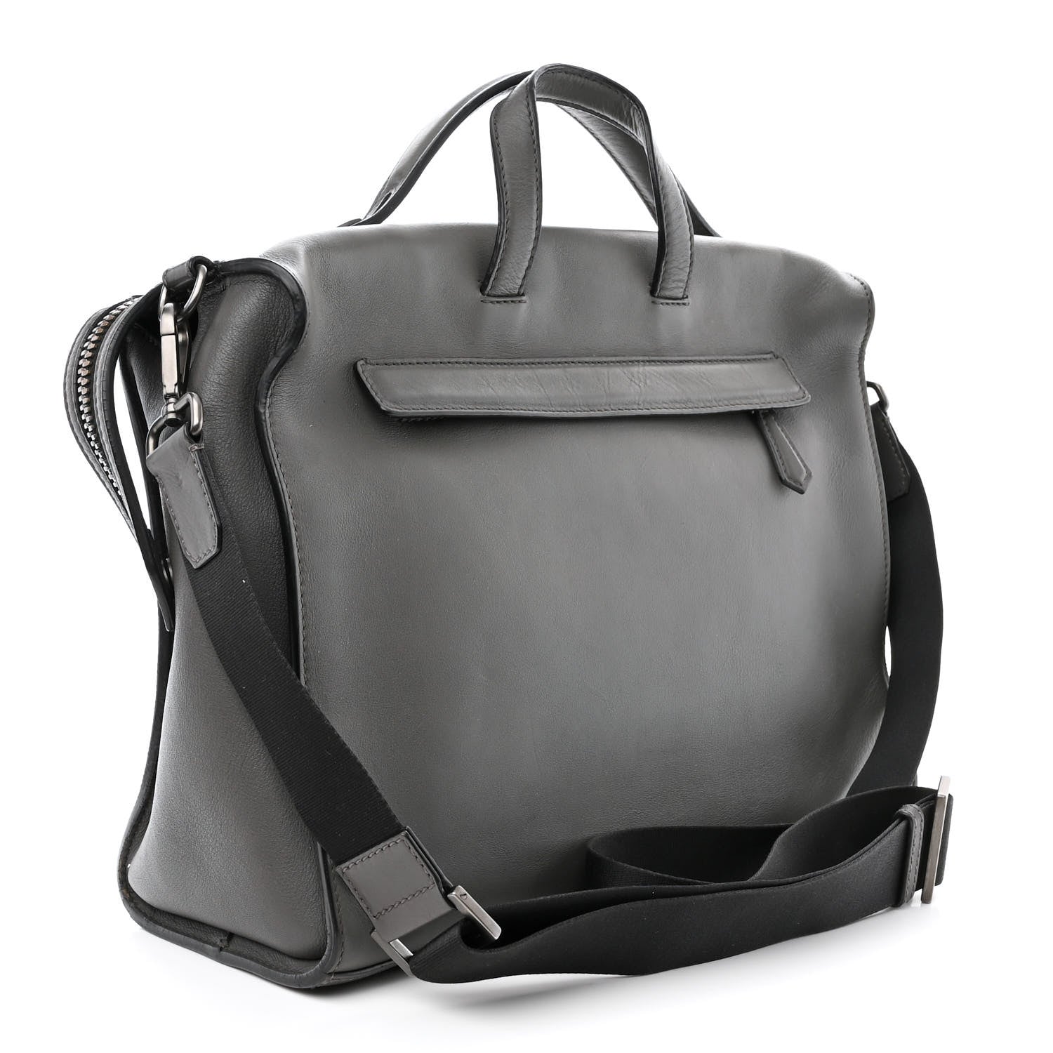 Fendi Vitello Dolce Lui Urban Briefcase Carbone 3 of 17