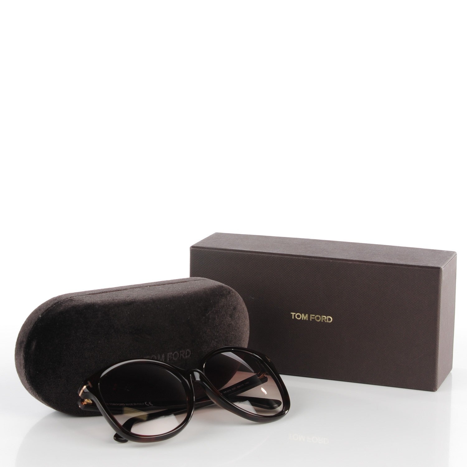 Tom Ford Alicia TF275 Sunglasses Havana Brown 7 of 7