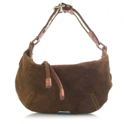 Louis Vuitton Suede Mahina Onatah Pochette Cacao 1 of 8