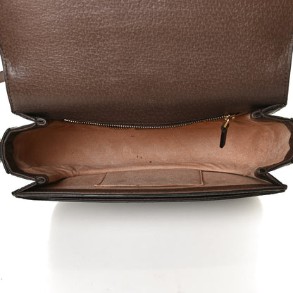Gucci GG Supreme Monogram Web Small Ophidia Flap Messenger Bag Brown 5 of 11