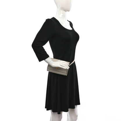 Saint Laurent Grain De Poudre Monogram Kate Belt Bag Crema Soft 2 of 9
